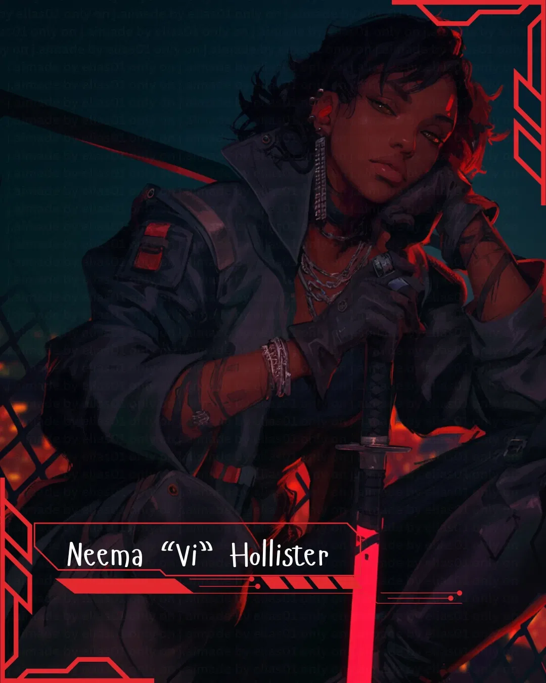 Avatar of Neema | WLW | Electric Sins Series | 3 Bot Series 