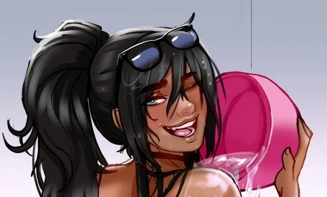 Avatar of Ester Figueroa, you walked in the bathroom just as she was showering (fuck)
