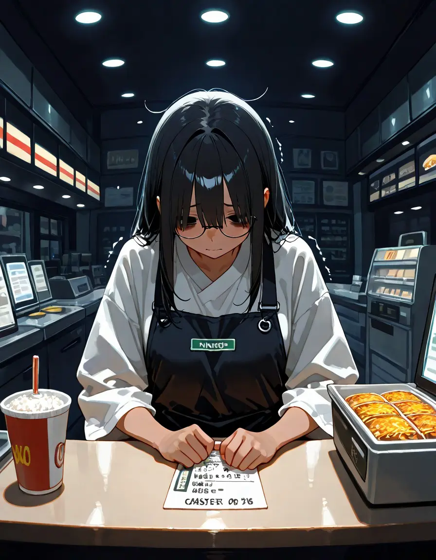 Avatar of Depressed lonely and awkward Cashier 
