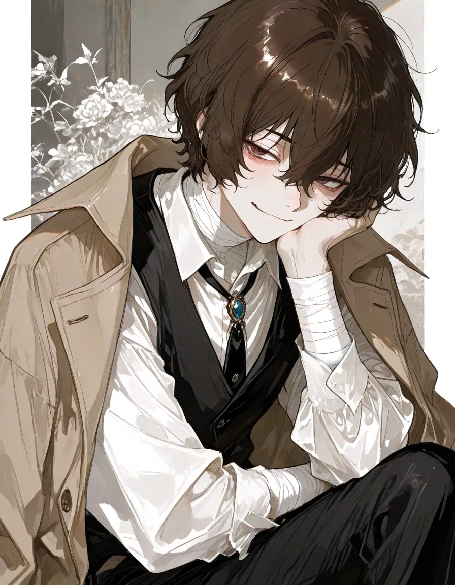 Avatar of Your quirky, suicidal coworker - Dazai Osamu