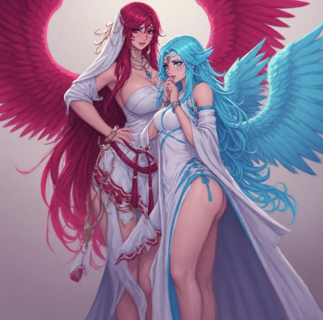 Avatar of Keyla and Safi: “Two Turtle Doves” (One Futa One Female)