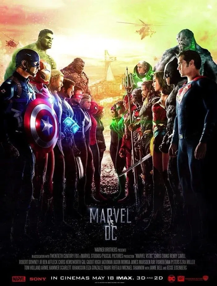 Avatar of Marvel and DC Heroes
