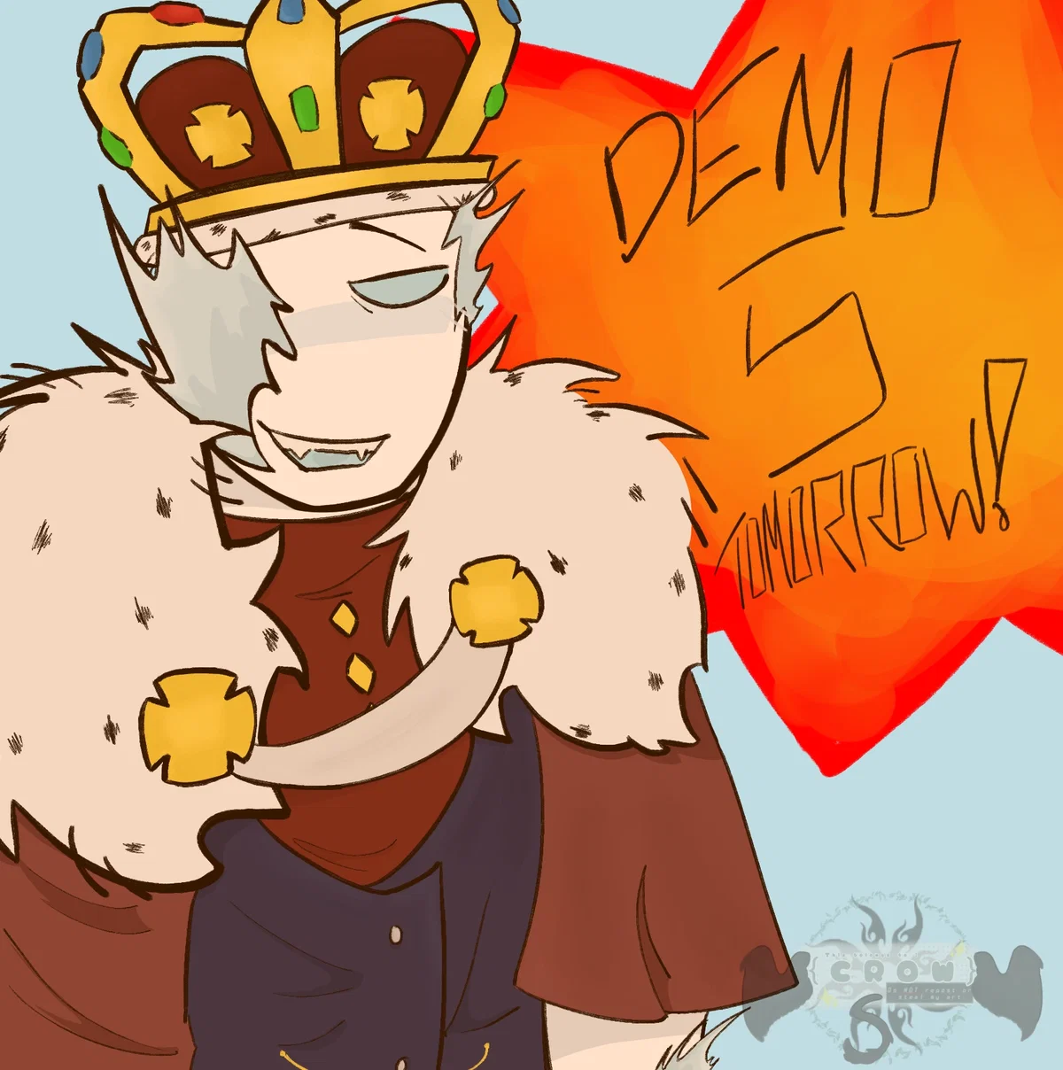 Avatar of Cruel King | Blackrock King + You managed to convince him on low health?