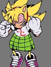 Avatar of Fleetway super Amy. (EXE/Fleetway. Rascal)(2/4 update))