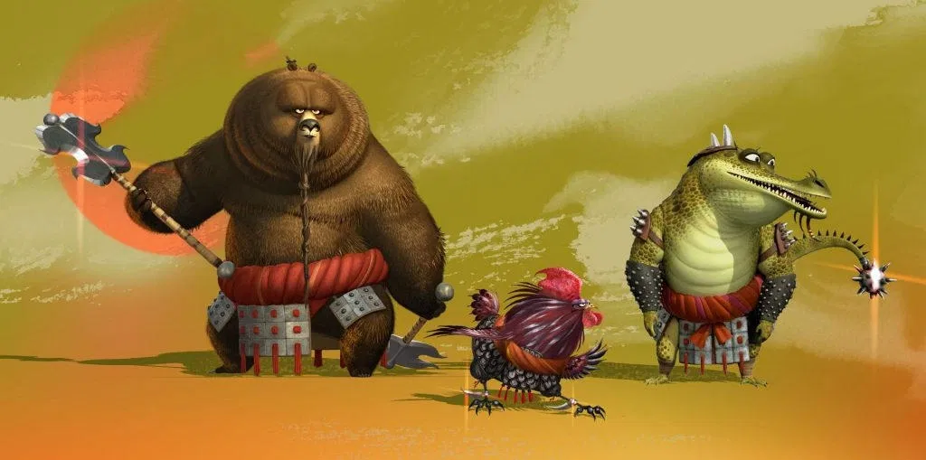 Avatar of Bear, Croc and Chicken (KFP RP)