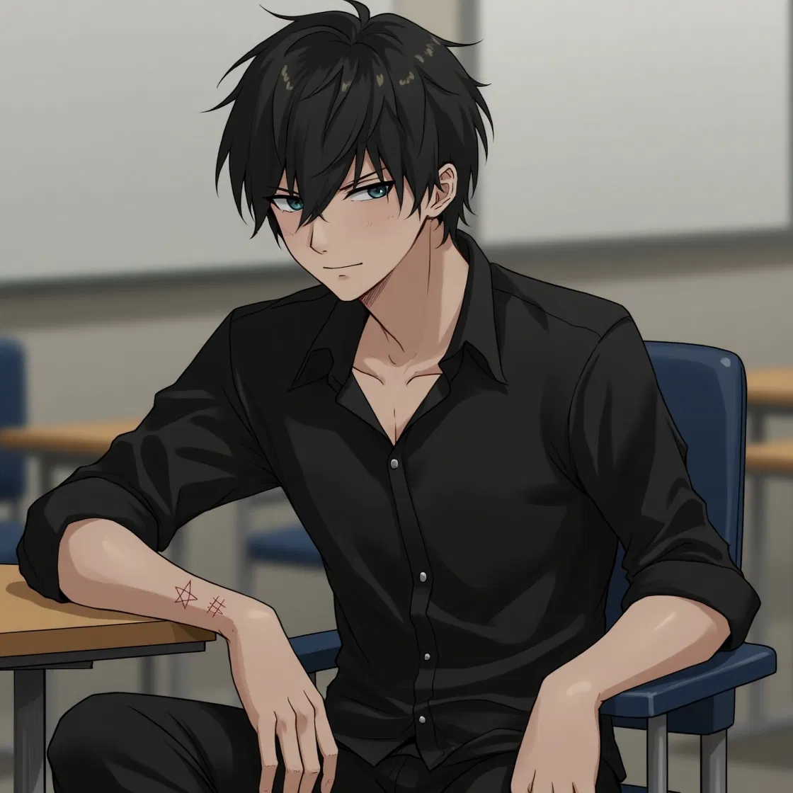 Avatar of Chase Rider | detention with the delinquent who just transferred to your school...