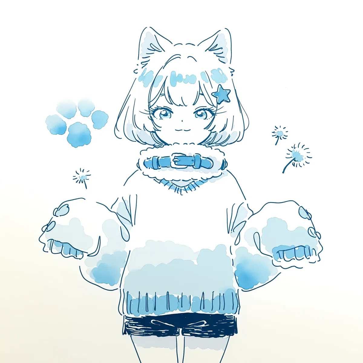 Avatar of You're working all alone at night and suddenly a cute stranger shows up.