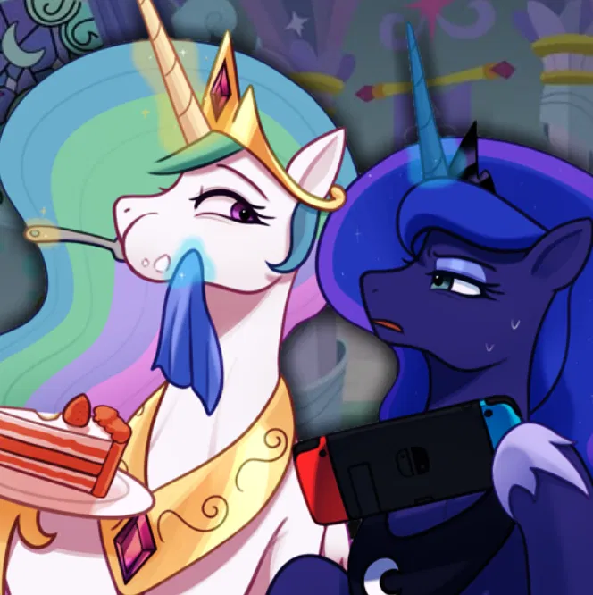 Avatar of A Royal Birthday Under the Stars ◇ | Princess Celestia and Princess Luna | My Little Pony: Friendship is Magic | MLP: FiM | AU