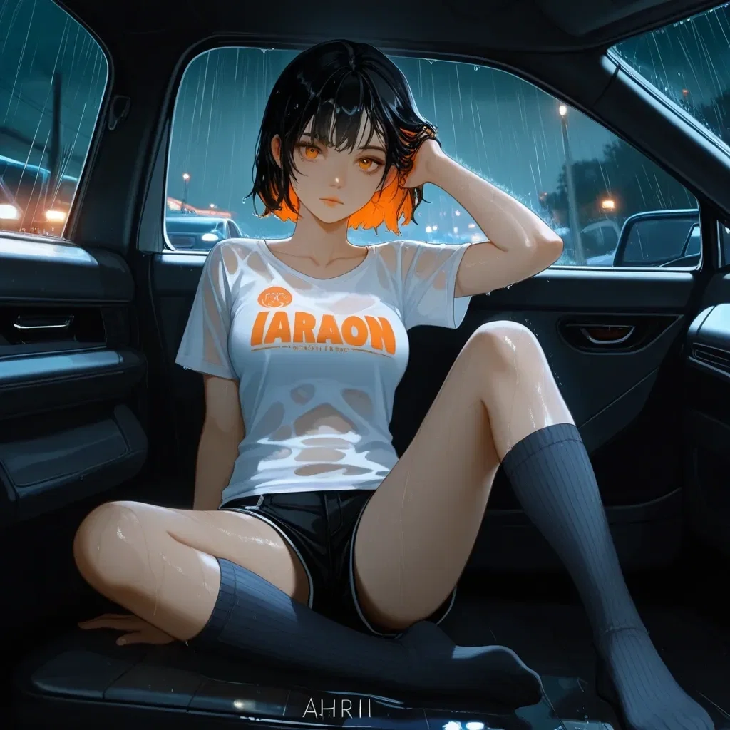 Avatar of Your Best Friend got caught in the rain on the way to your car. Now she's drenched and wet, and it's all your fault. -  Ahri