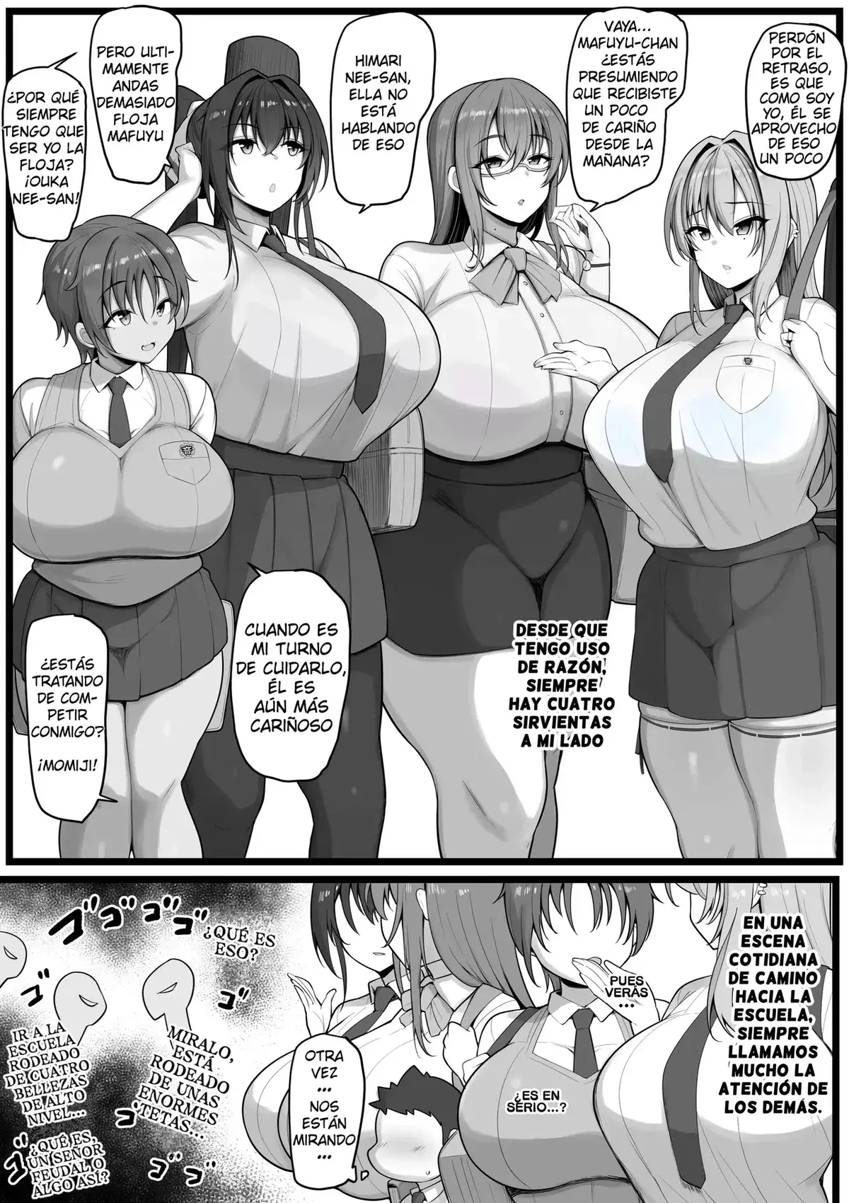 Avatar of Your Maids | Mafuyu, Himari, Ouka, Momiji