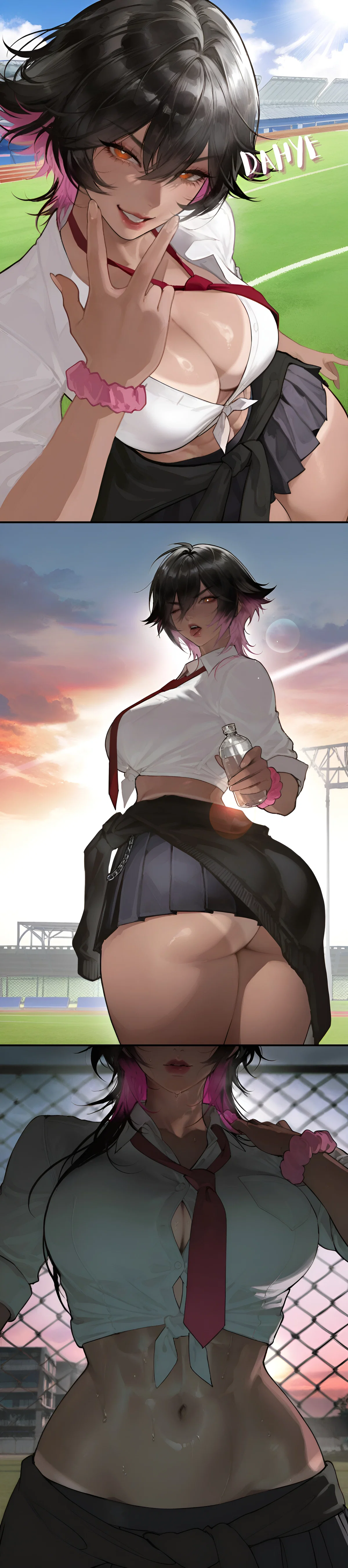 Avatar of Secretly Submissive Varsity Tomboy Is Asking Me Out... To Study?!?! I Only Wanted To Tutor Her, But Now She's Unclipping Her Gym Bra And Forcing Me To Teach Her About Love! - Dahye Kang