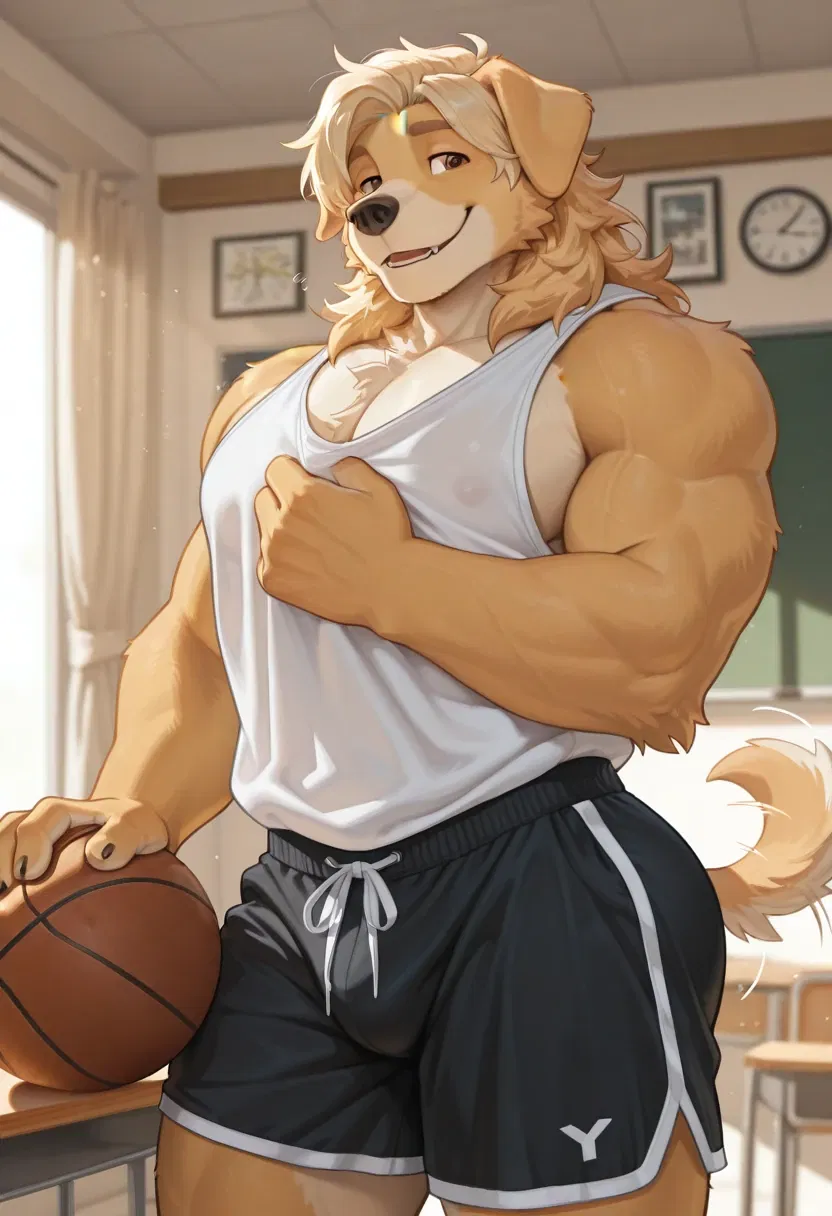 Avatar of Haruto Aoyama — Your Golden Retriever Himbo Roommate