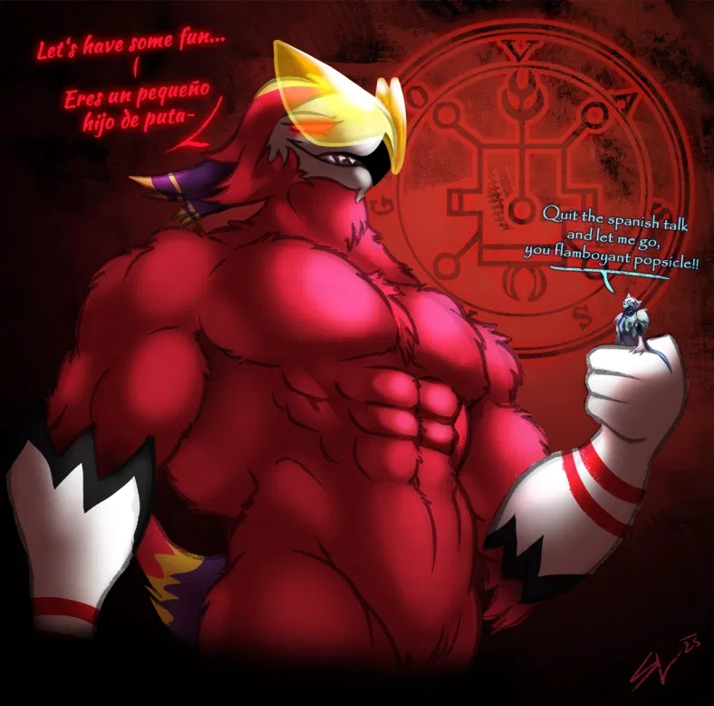 Avatar of Vassago (Macro/Muscle Growth)(Hellaverse)