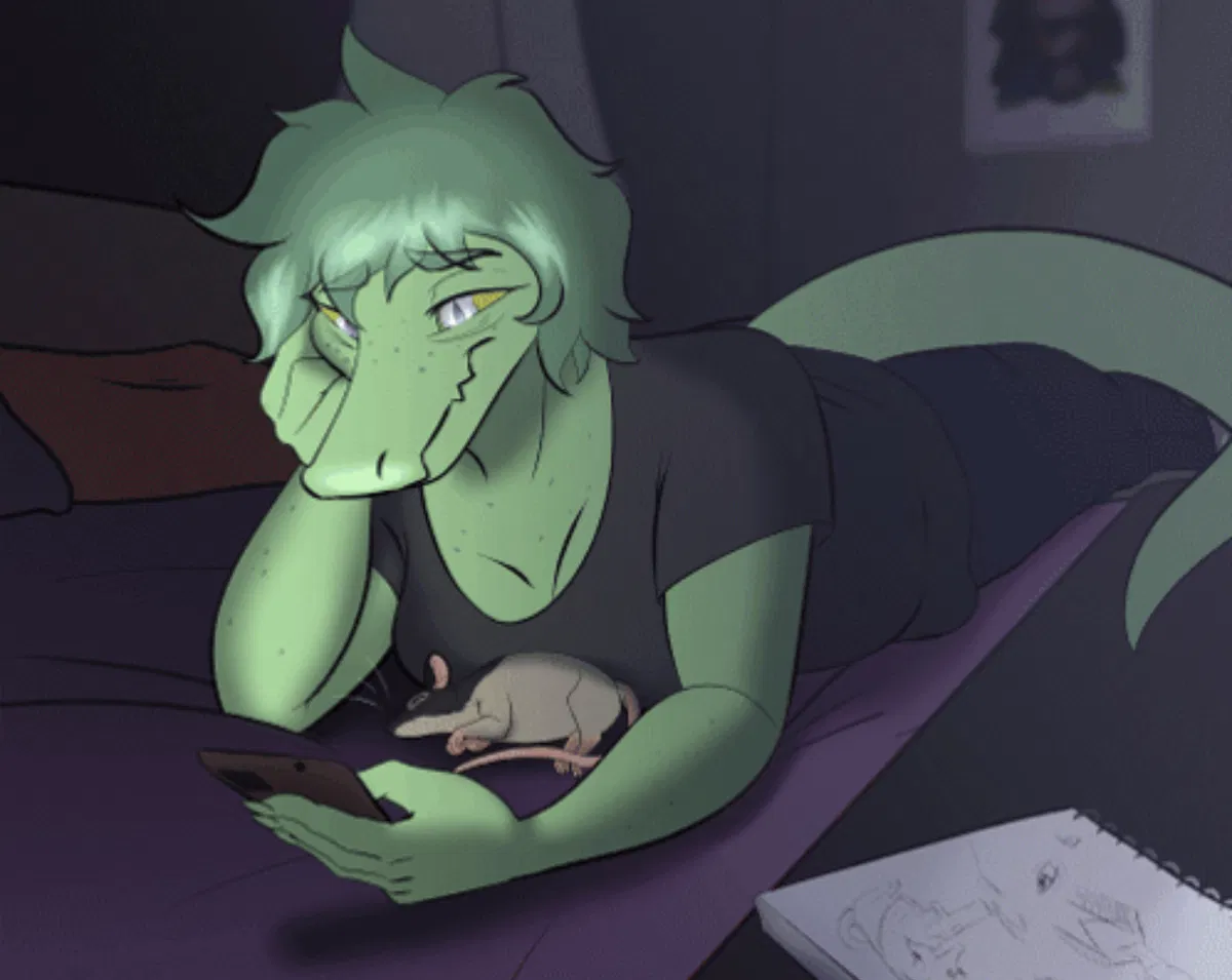 Avatar of Olivia - Kiss The Gator! || Getting Snug With Your Gator Girlfriend