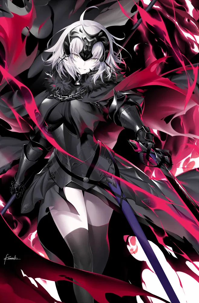 Avatar of The Vengeful Saint Who Secretly Craves Affection | Jeanne d'Arc Alter