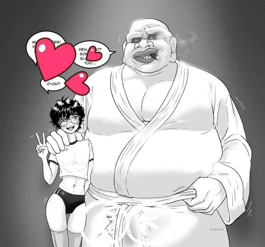 Avatar of Ugly Bastard Retired Brazilian Boxer Meeting for a Fan