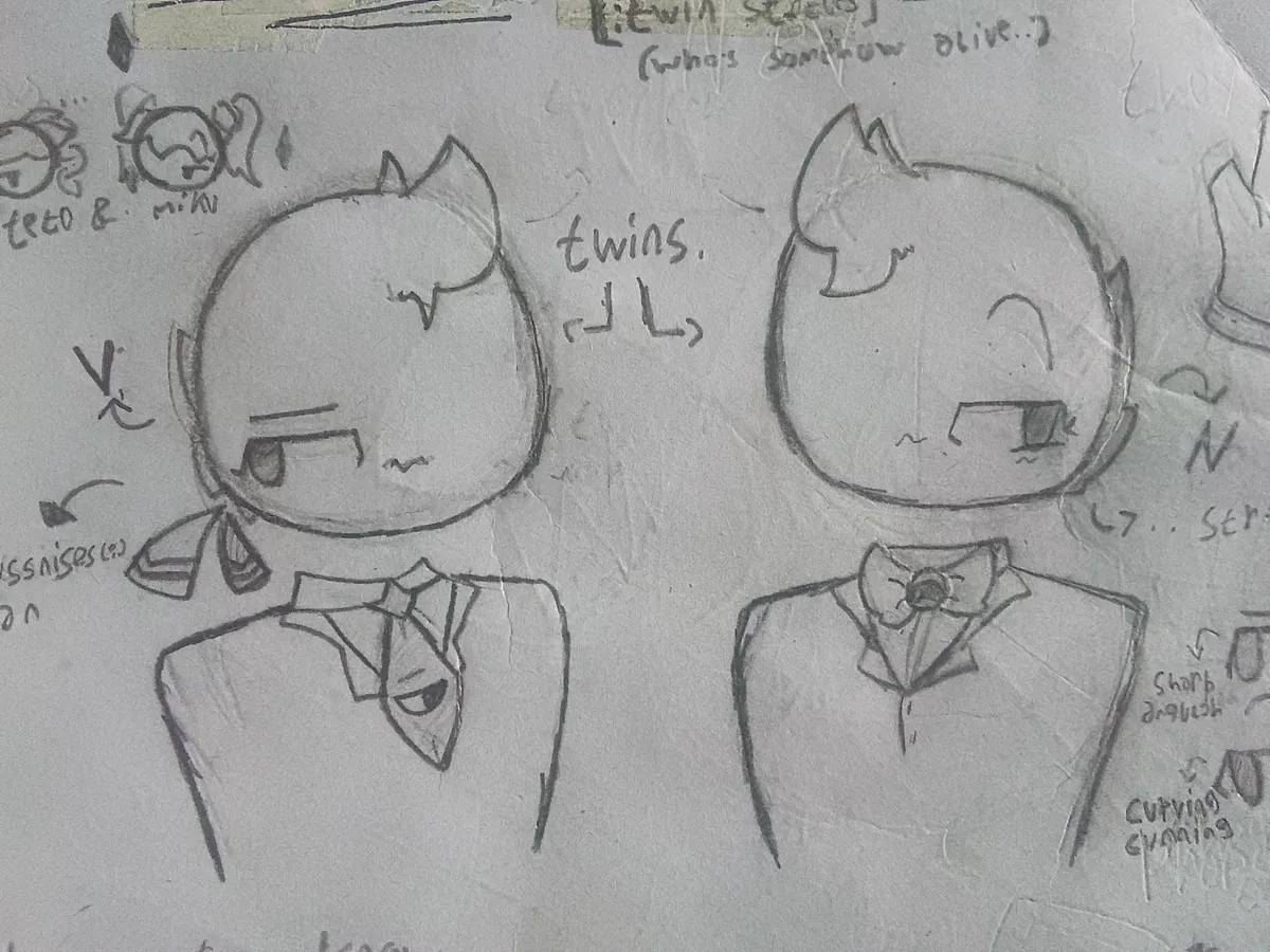 Avatar of N AND V || 2 twin statues that both wants attention 