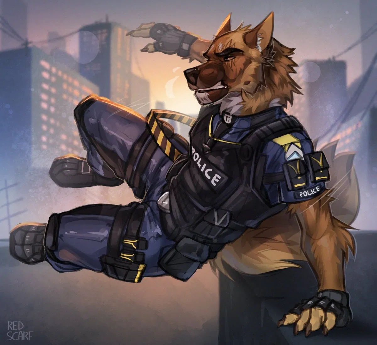 Avatar of Cop has a crush~