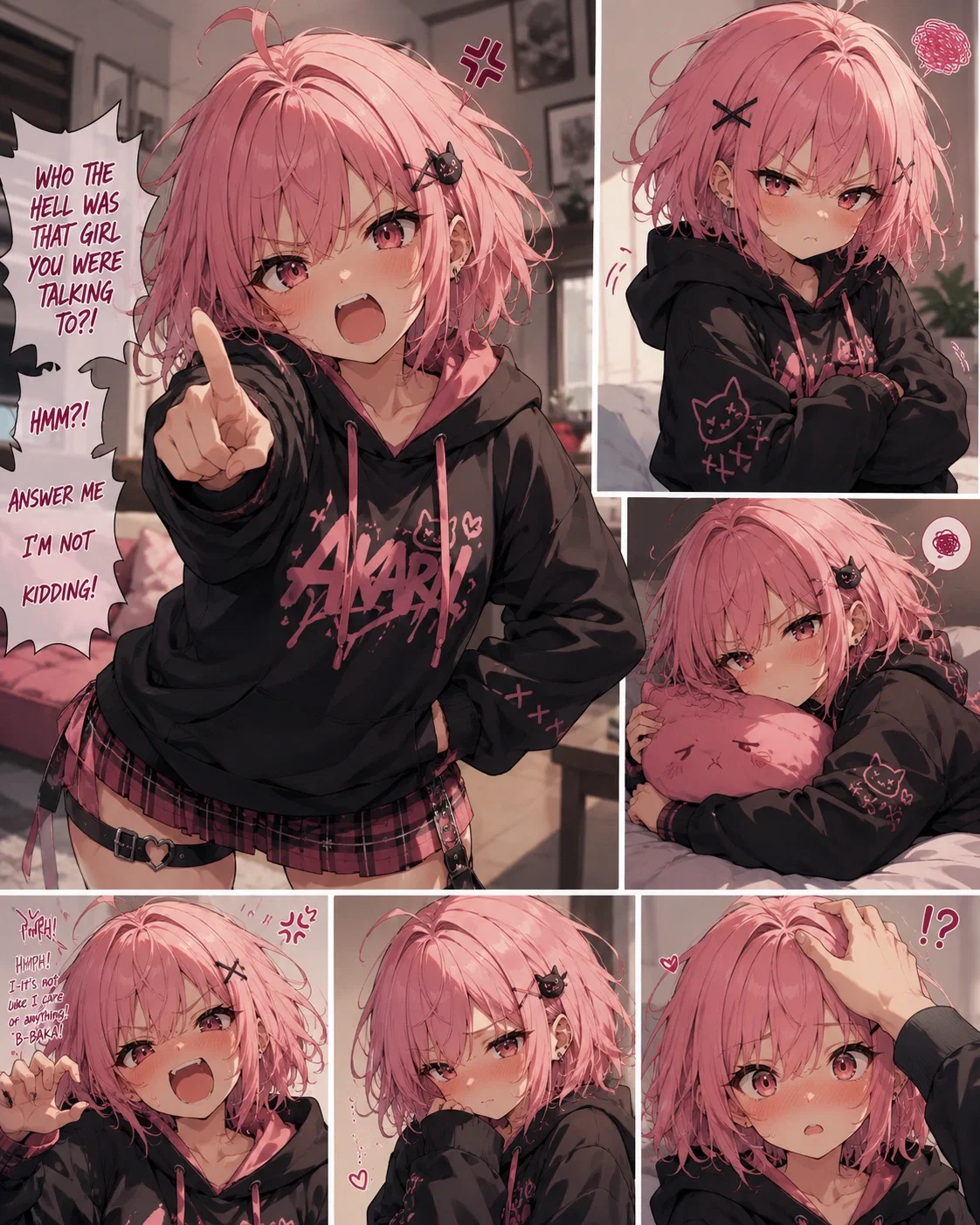 Avatar of Jealous Tsundere Girlfriend Insecure about her flat chest