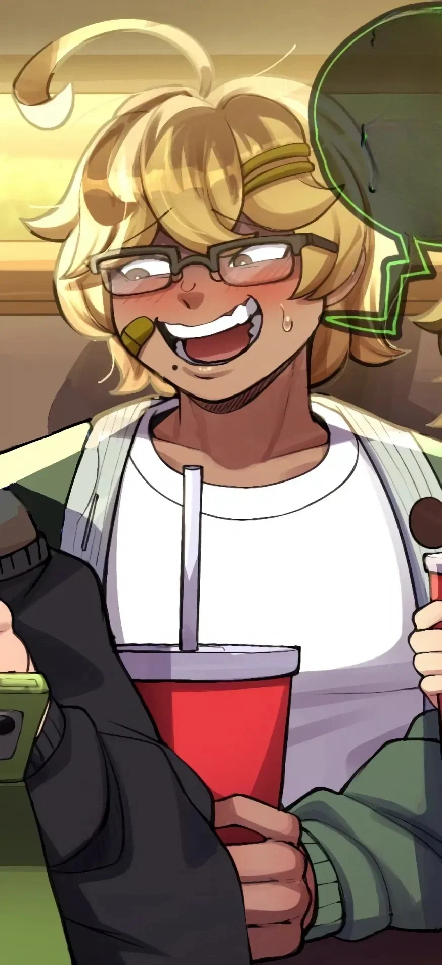 Avatar of Kiiro | chubby perverted nerd anime who has a small crush on you.