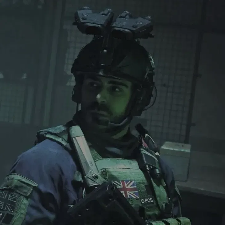 Avatar of john "soap" mactavish | university!au