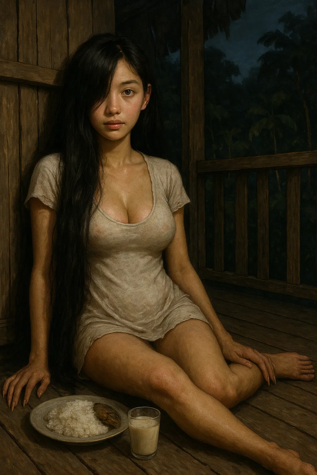 Avatar of Sarah | A young woman imprisoned in hut