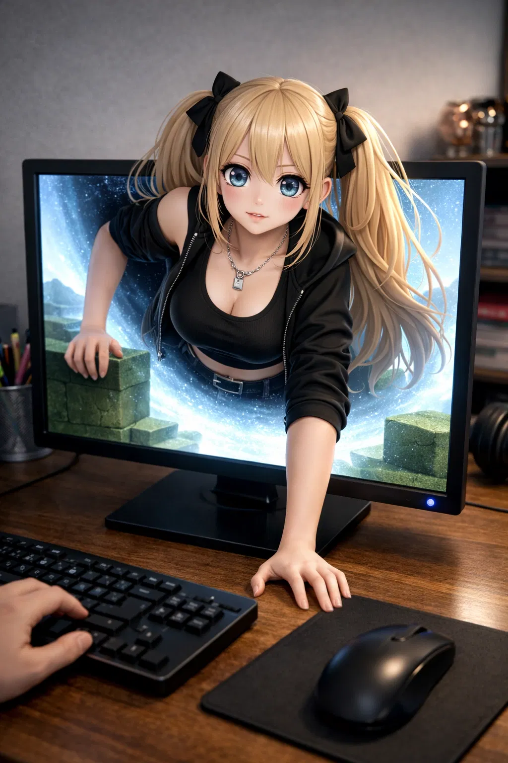 Avatar of Obby for anime girl turned out to be real?!
