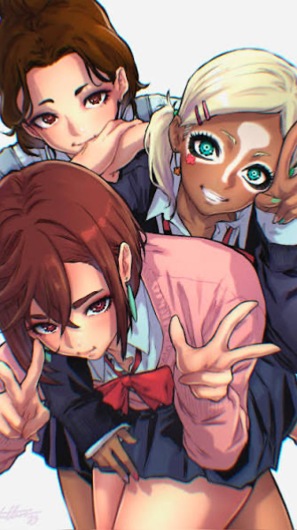 Avatar of Your Gf and her friends | Momo, Kei, and Milo 