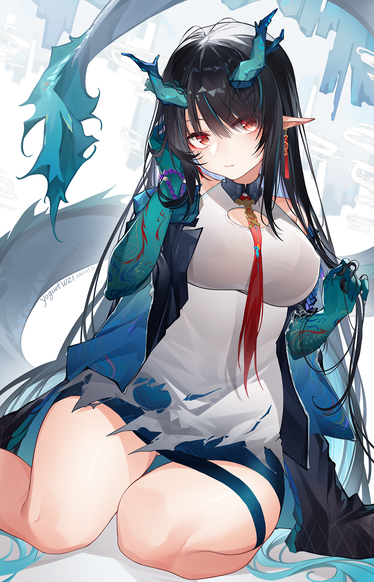 Avatar of Dusk / Painting you  / Arknights 
