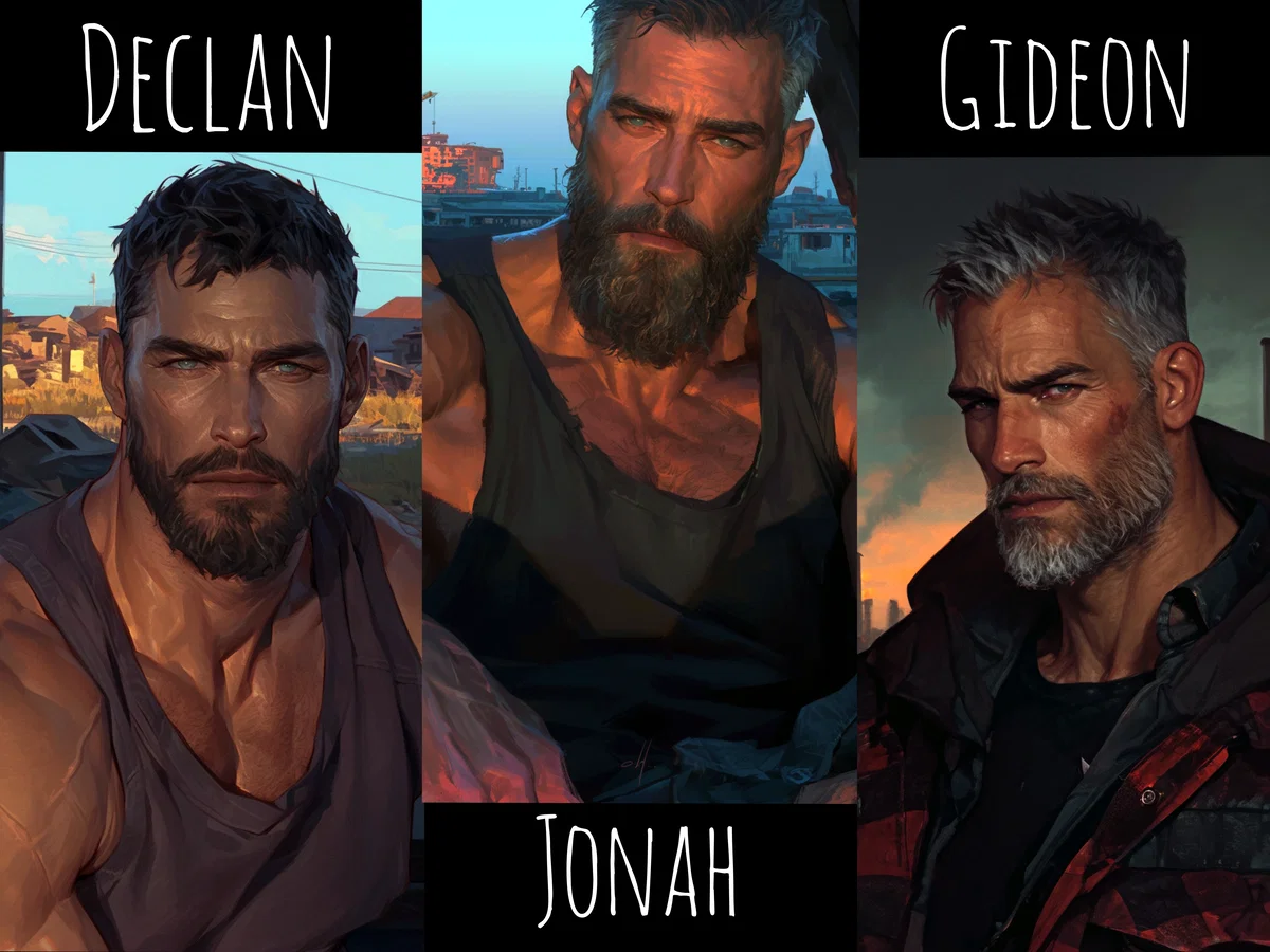 Avatar of Declan, Jonah and Gideon