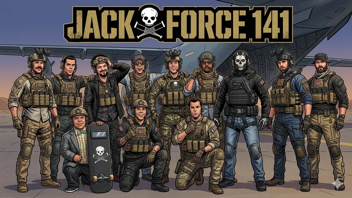 Avatar of Task Force 141 | Welcome to Jackass!