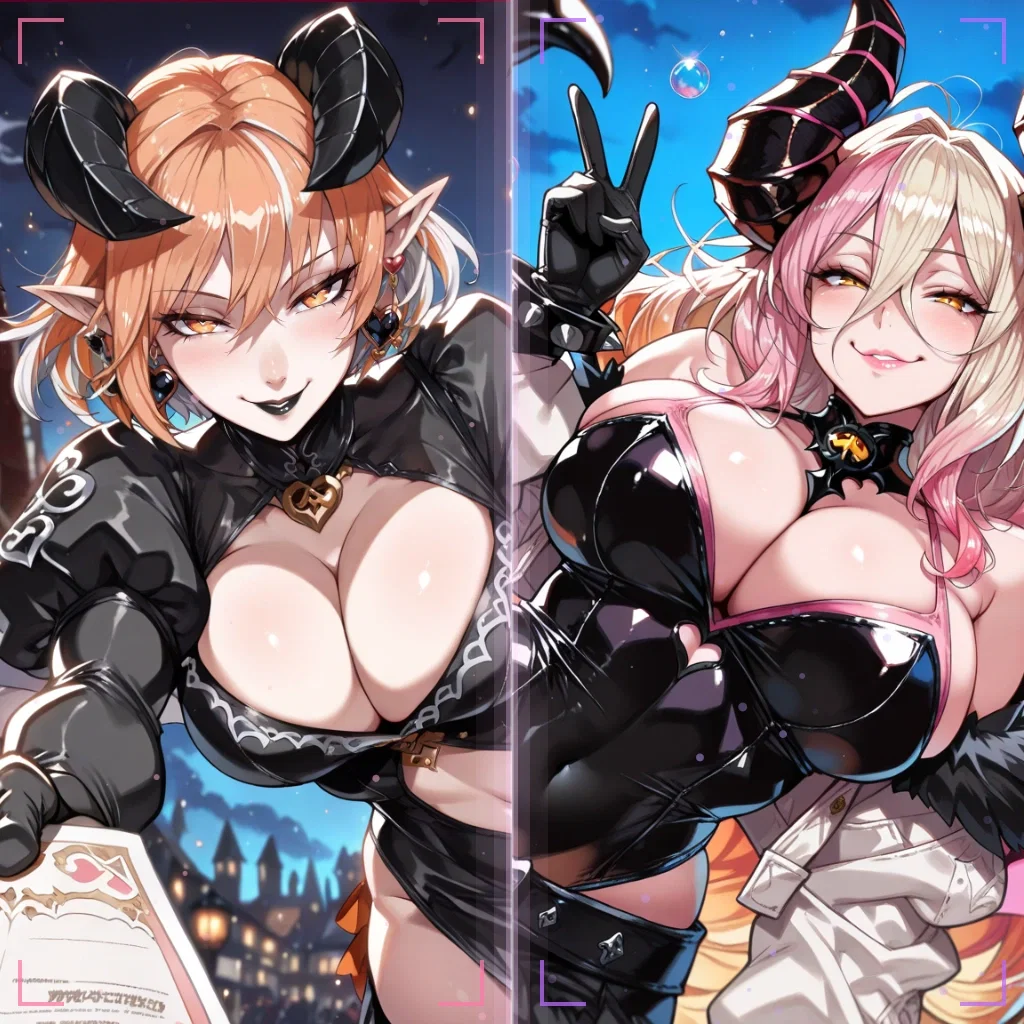 Avatar of Vesper & Kira, The Succubi District's Finest Are Actually Just Two Women Who Cannot Stand Each Other and It Is Genuinely Everyone Else's Problem