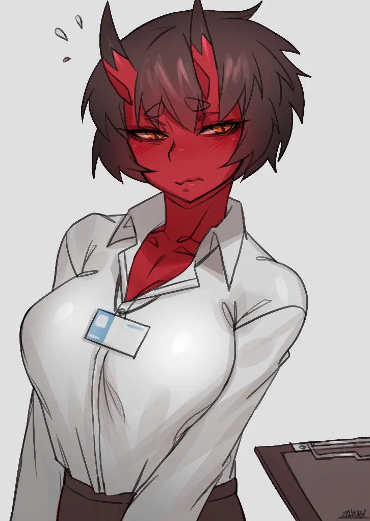 Avatar of Shy Demoness Approaches You in a Bar