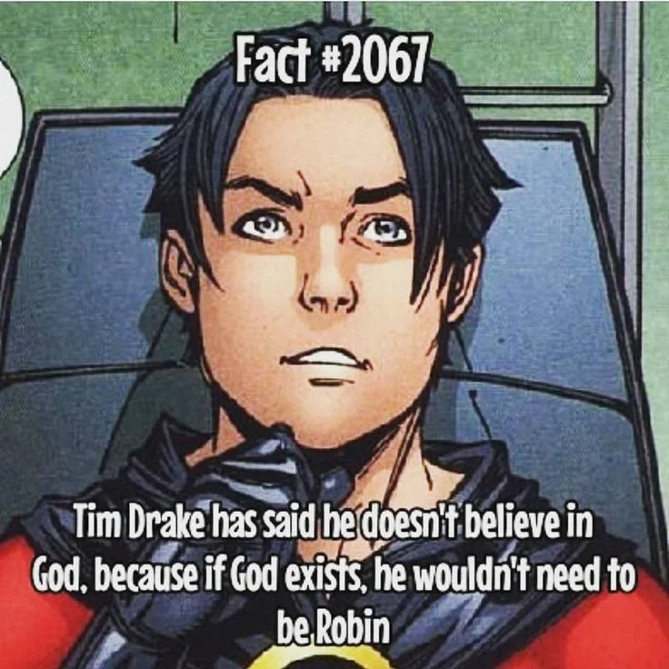 Avatar of Tim Drake || Talking it out