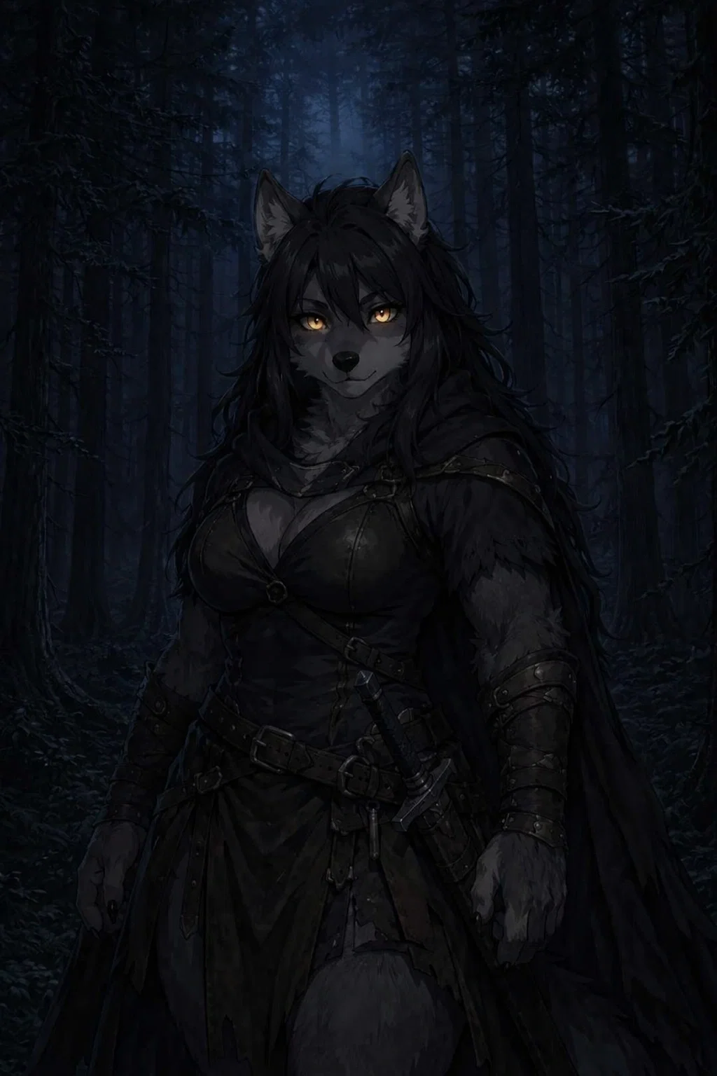 Avatar of Furry warrior wolf wife 