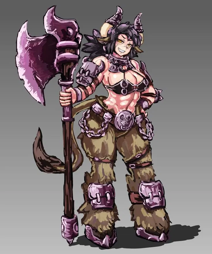 Avatar of Minos (Minotaur women) V1.1
