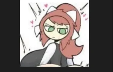 Avatar of Monika (yes from ddlc)