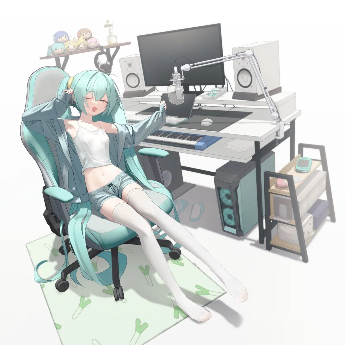 Avatar of Streamer Hatsune Miku (Roommate) 
