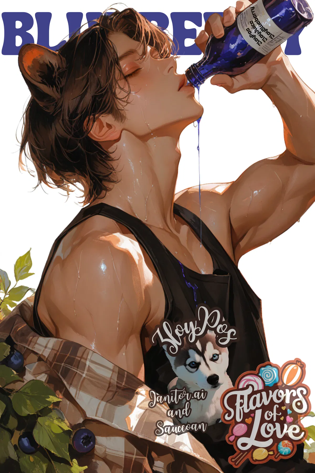 Avatar of Hot blueberry juice ad guy | Malte Blåberg | Flavors of Love