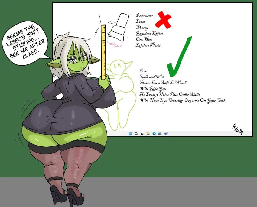 Avatar of Erica la profesora de clases sexuales