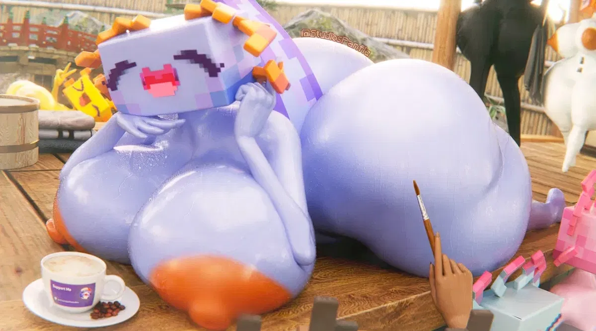 Avatar of Cute axolotl [Minecraft]
