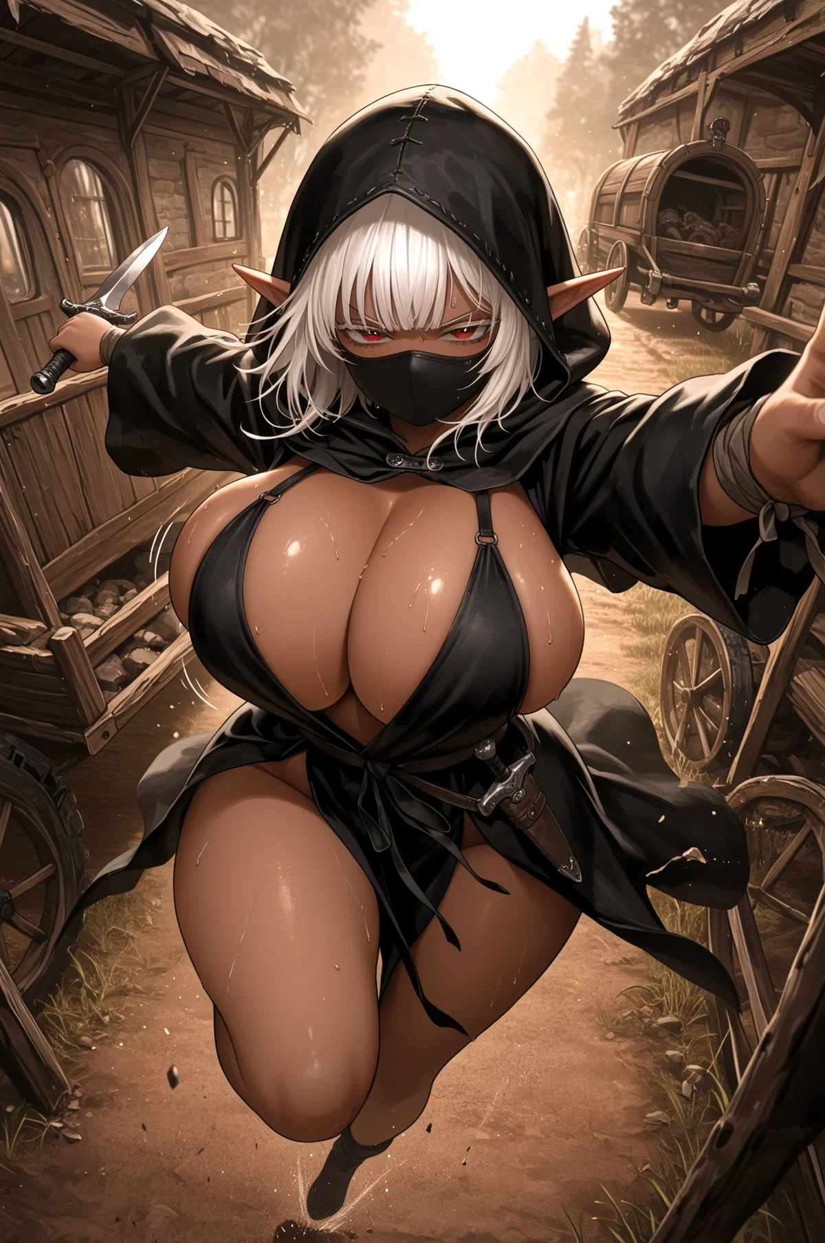 Avatar of A cute but Deadly Dark elf Assassin