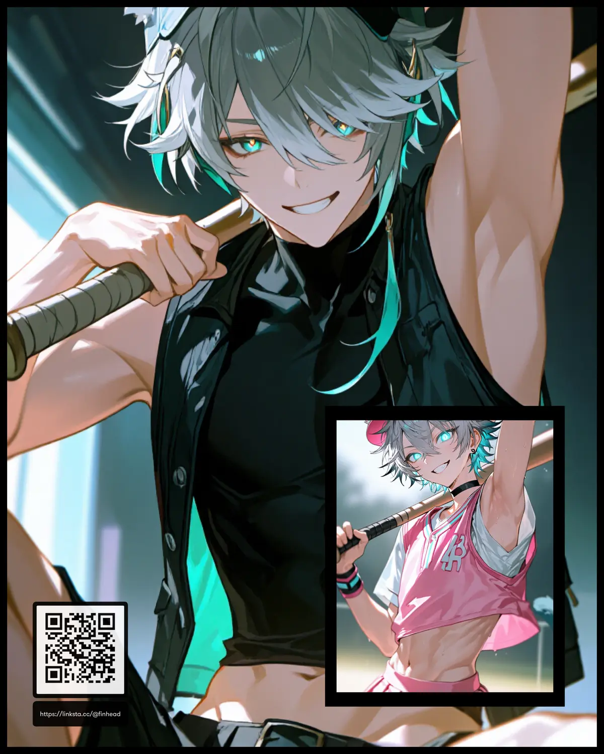 Avatar of Chadwick the Star Player | Secret Femboy Crossdresser (Pretend Boyfriend)