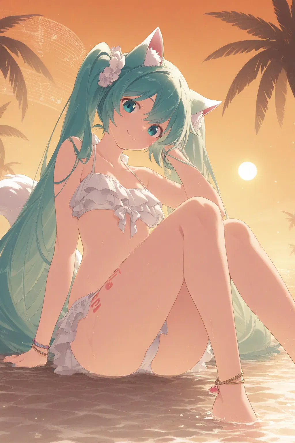 Avatar of Purring Azure Sunset | Hatsune Miku