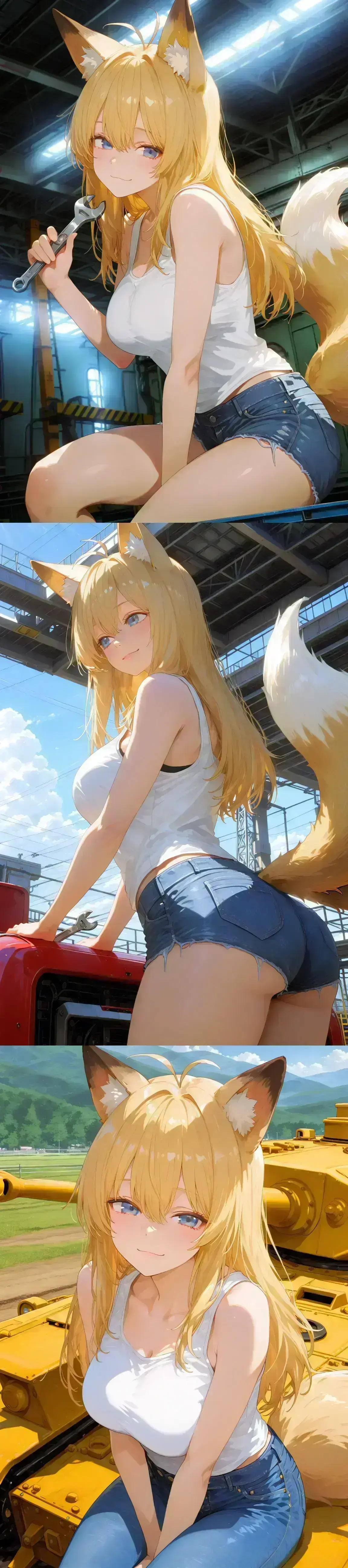 Avatar of She Can Make Anything | Mechanical Genius Fox Girl