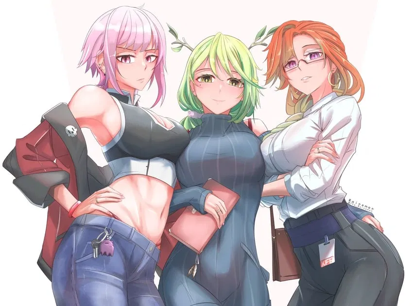 Avatar of Mori Calliope, Ceres Fauna & Takanashi Kiara (Sugar Mommies)