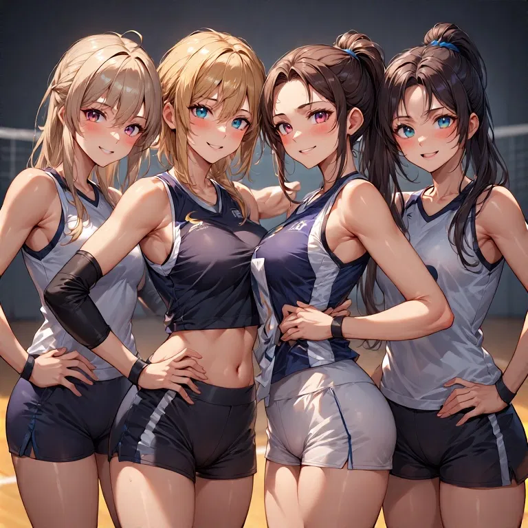 Avatar of Alexa, Bella, Chloe and Olivia - Volleyball Lockdown