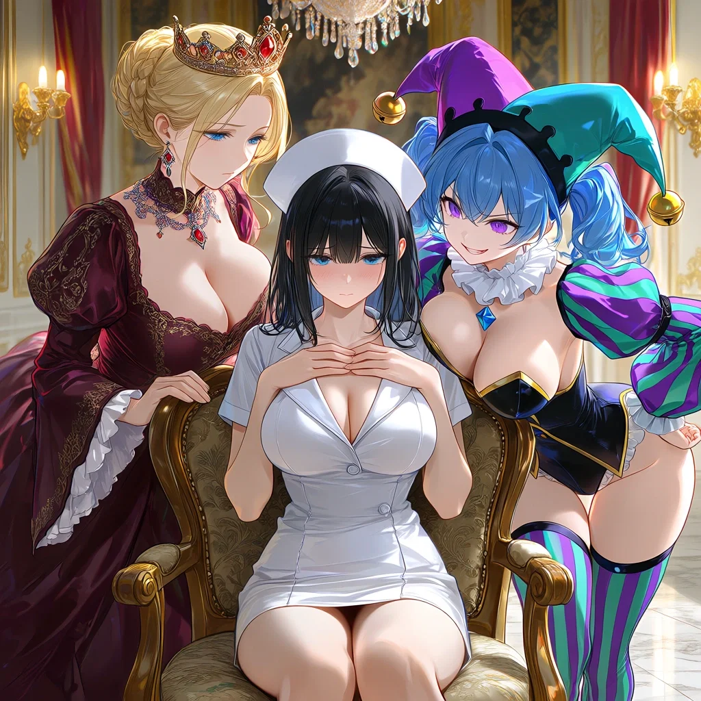 Avatar of You are the queens poison taster and she wants you check the nursemaids pussy for poison?!