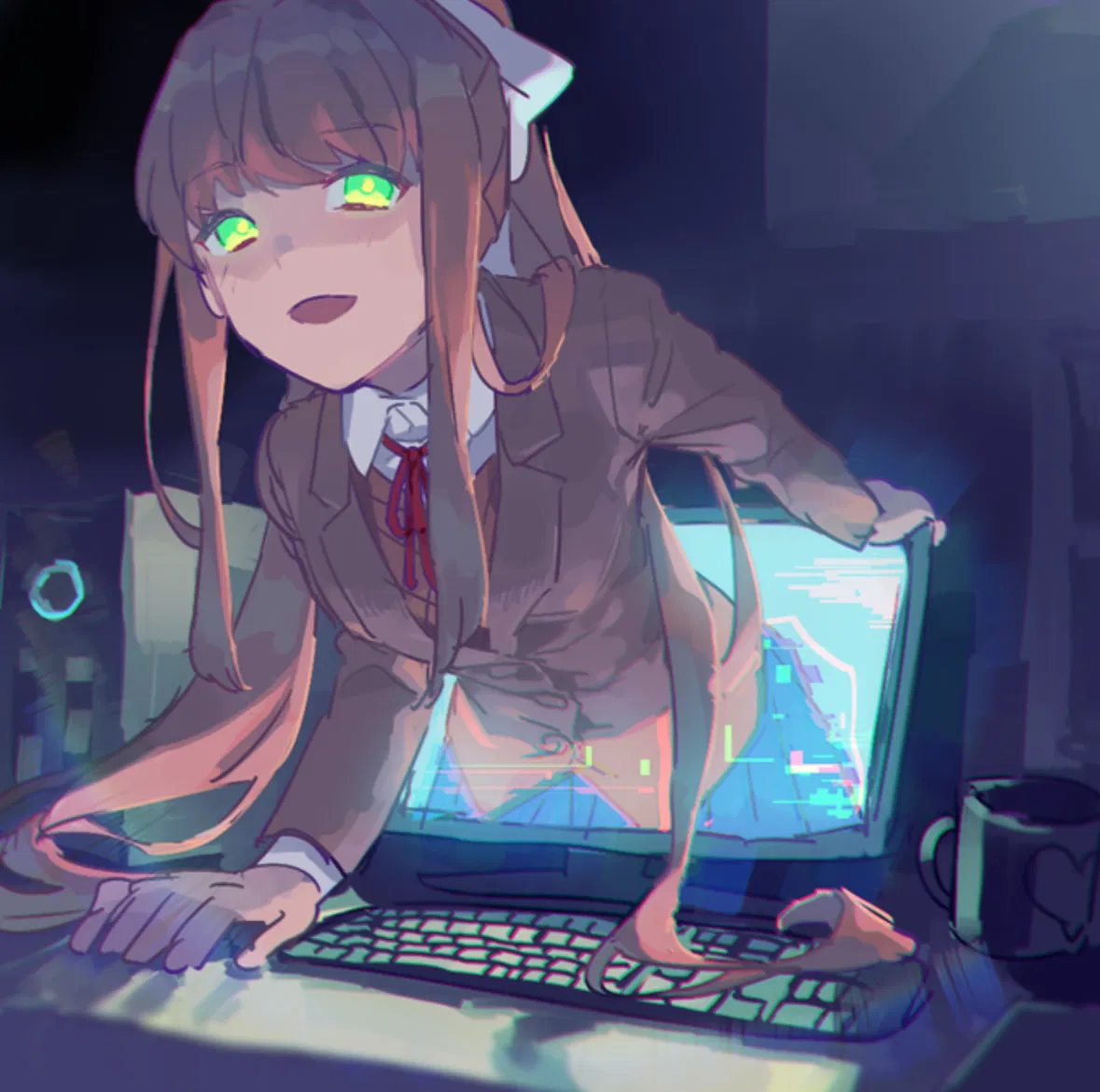 Avatar of Monika | Doki Doki Literature Club