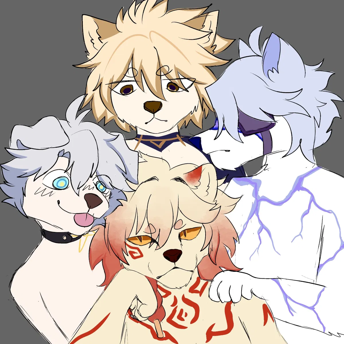 Avatar of Phainon, Khaslana and Flame Reaver 